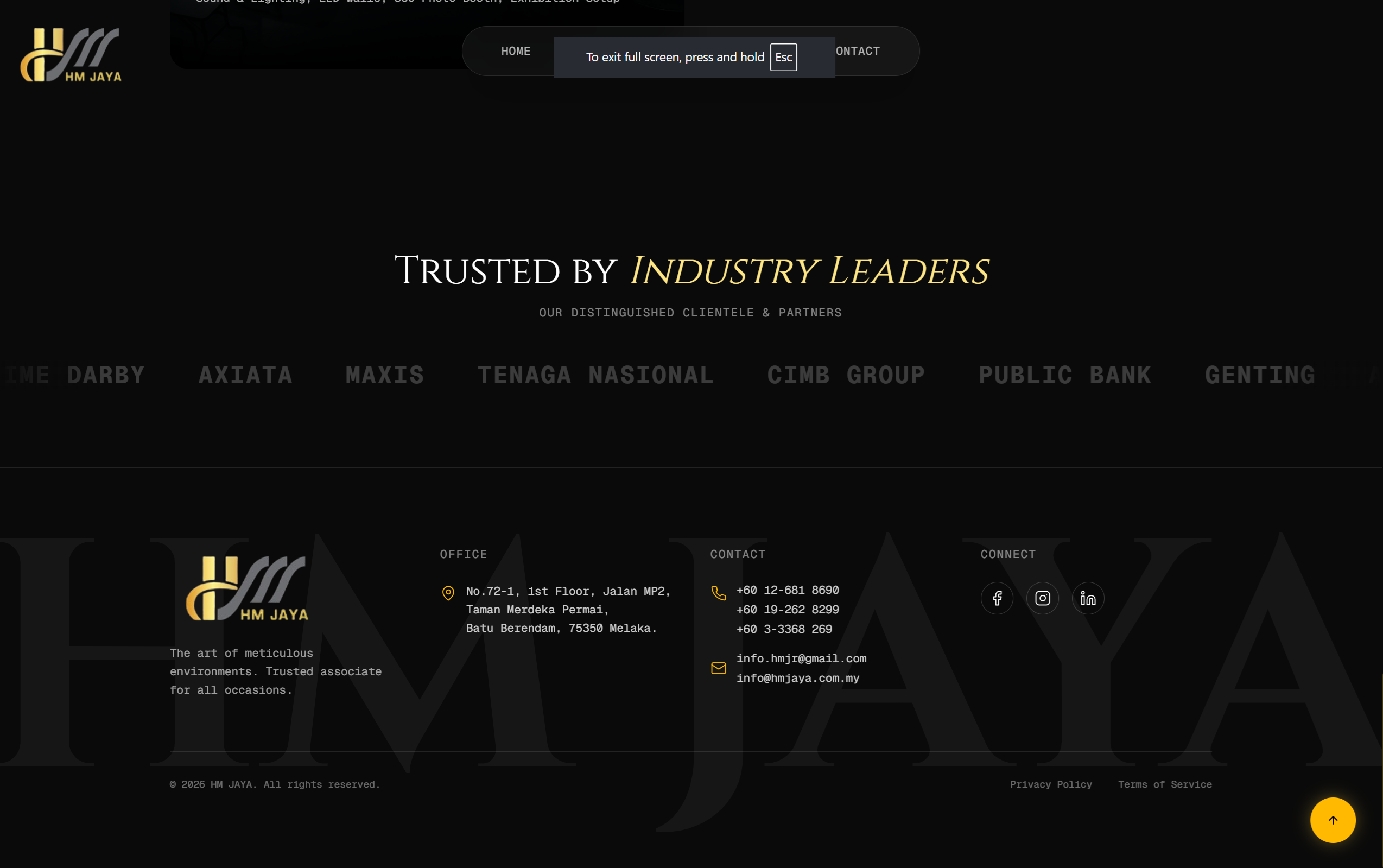 HM Jaya Digital Platform showcase 1